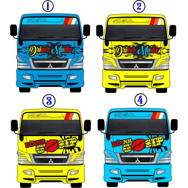 Gambar Truk Canter Animasi Hitam Putih - Canter Mania