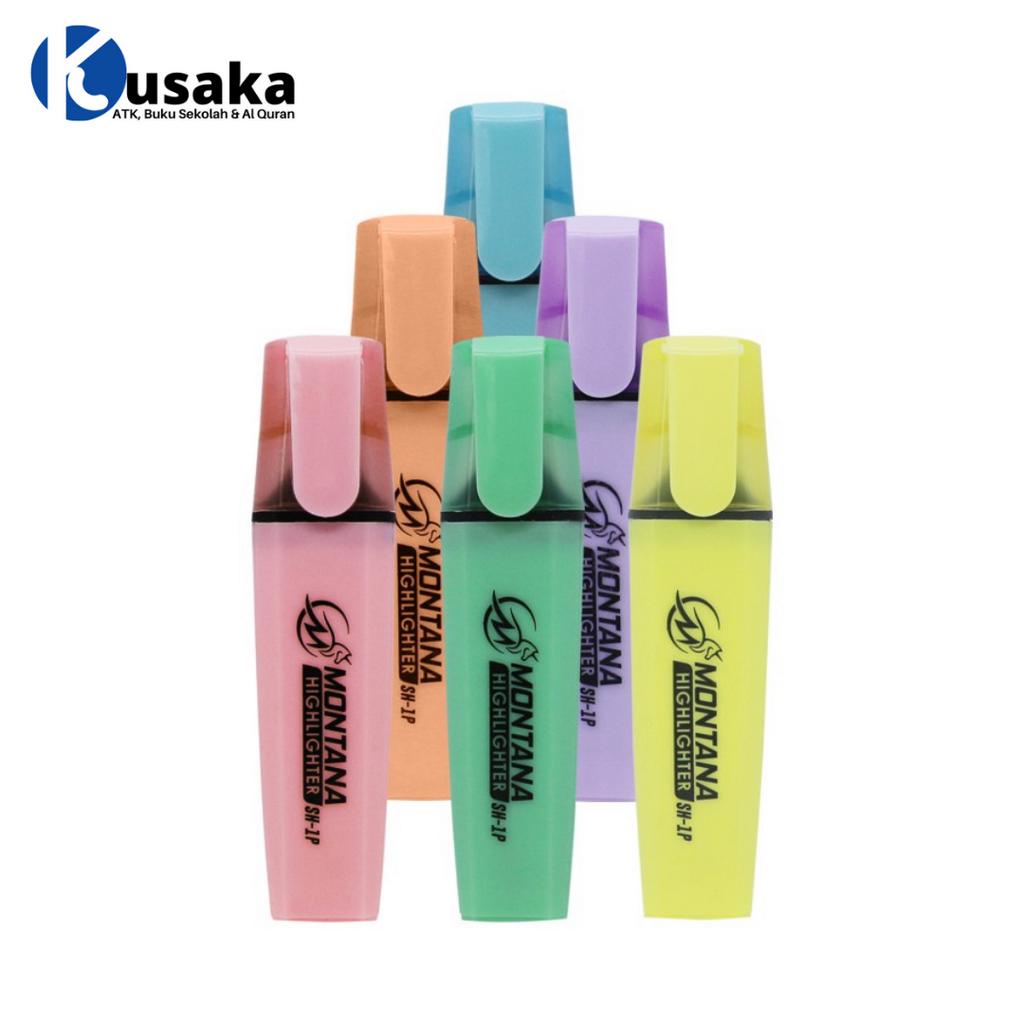 

Stabilo Highlighter Penanda Berwarna Pastel
