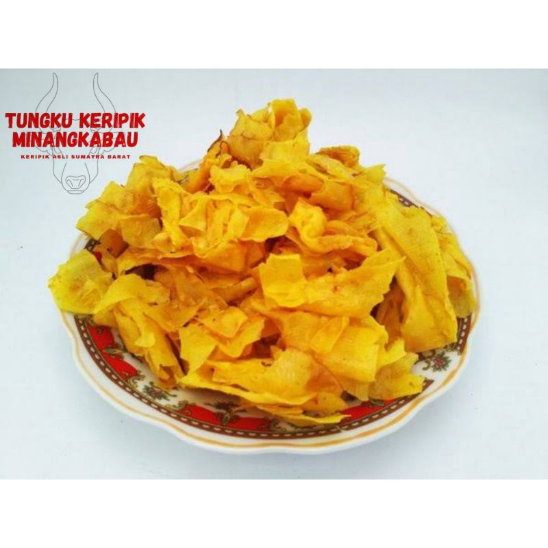 

KERIPIK SANJAI KUNING/SANJAI KUNING/SANJAI KERITING 250gr