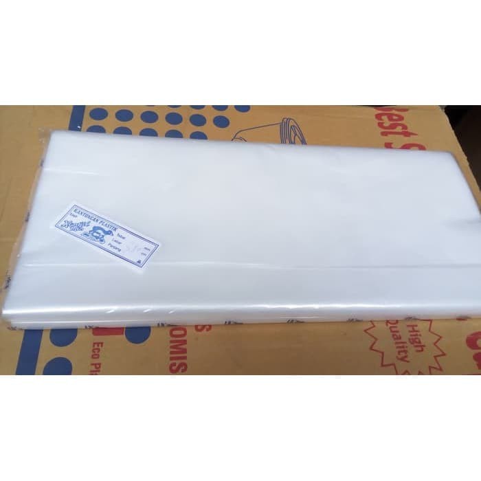 

Plastik Roll PE Tebal 0.8 Micron Lebar 50 cm Panjang 50 m
