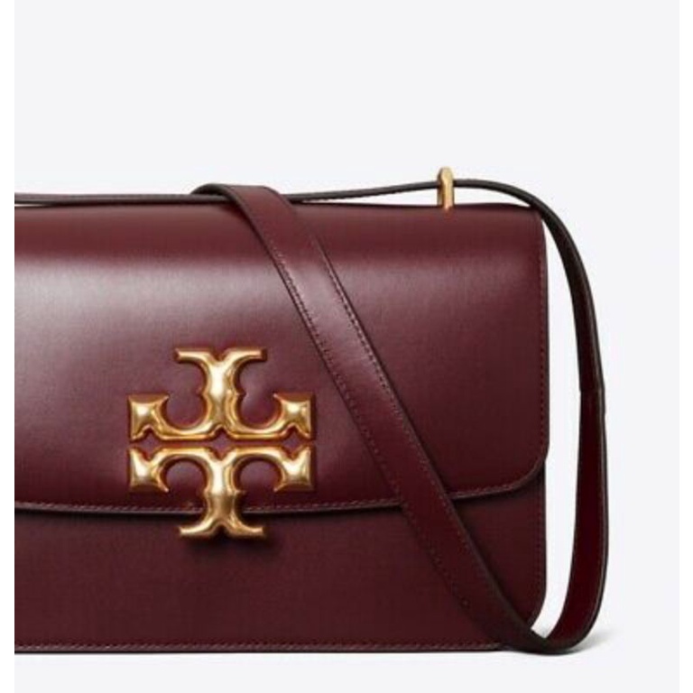 Tory Burch Eleanor Shoulder Bag 25  - Maroon