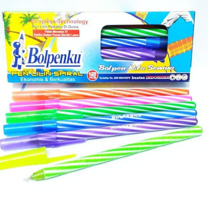 

Buruan Beli isi12 Bolpenku Lilin Spiral Tinta Hitam harga bersaing