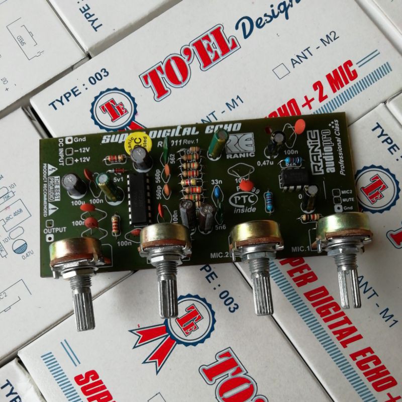 SUPER DIGITAL ECHO PLUS 2MIC TOEL RANIC TYPE 003