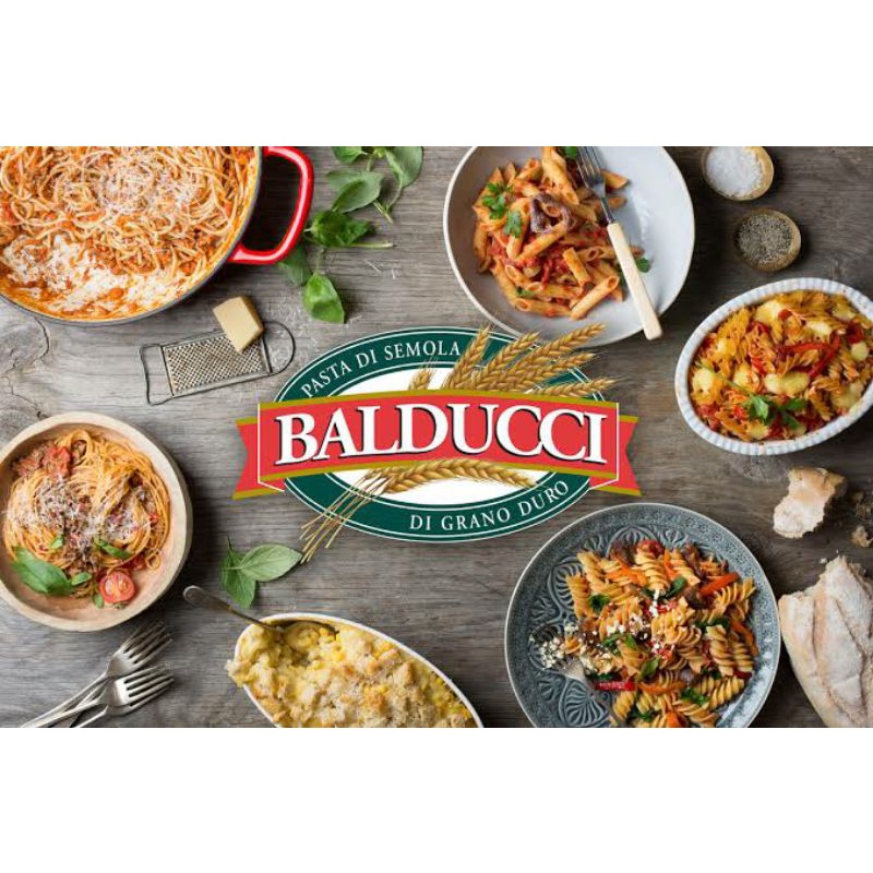 

BALDUCCI PASTA MACCHERONI, SPAGHETTI 500G ( MIE MAKARONI DAN SPAGETI)