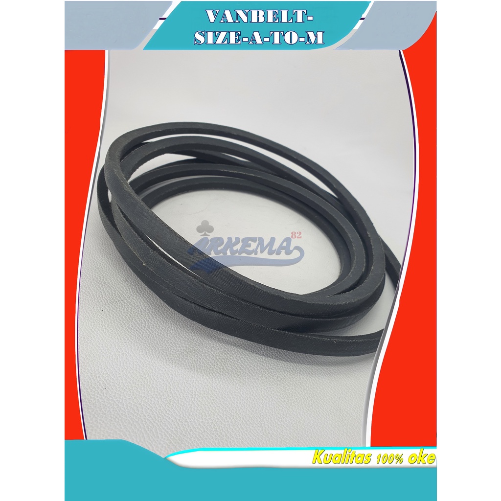 VANBELT / VBELT / FANBEL / PEMBEL / FANBEL MESIN CUCI  VANBELT MESIN CUCI MULTI size A