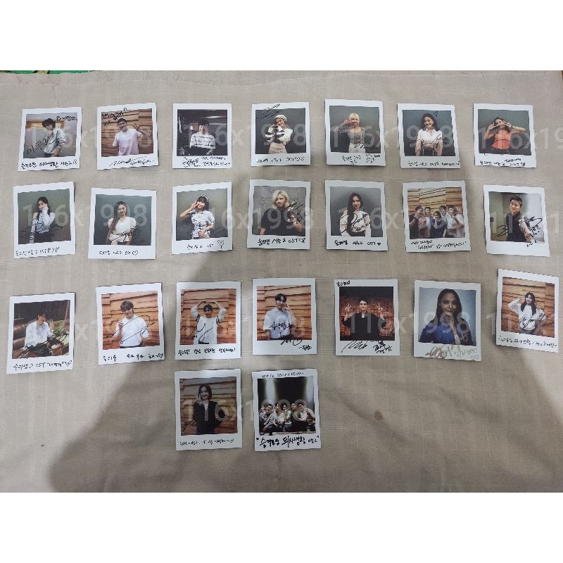 Hospital Playlist Season 2 OST Album Polaroid Sharing