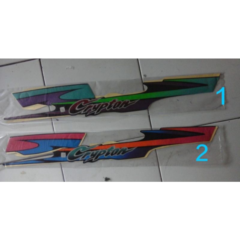 Sticker Striping Crypton 97