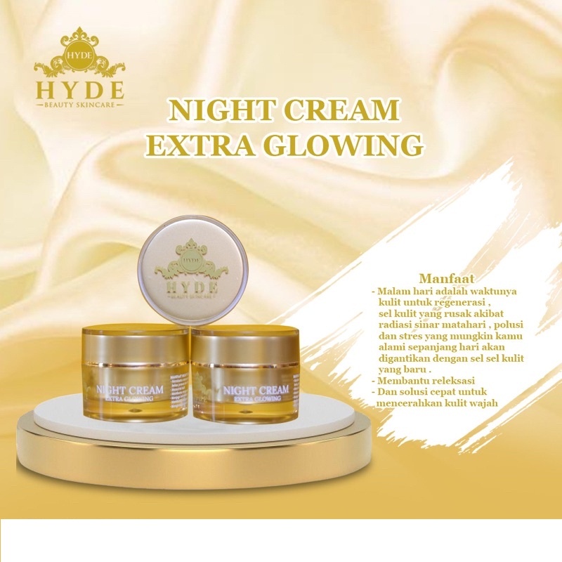 Hyde Beauty Skincare Krim Malam / Cream Malam