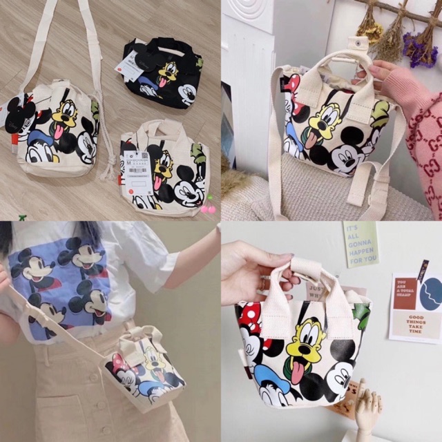 Zara X Disney Canvas Bag