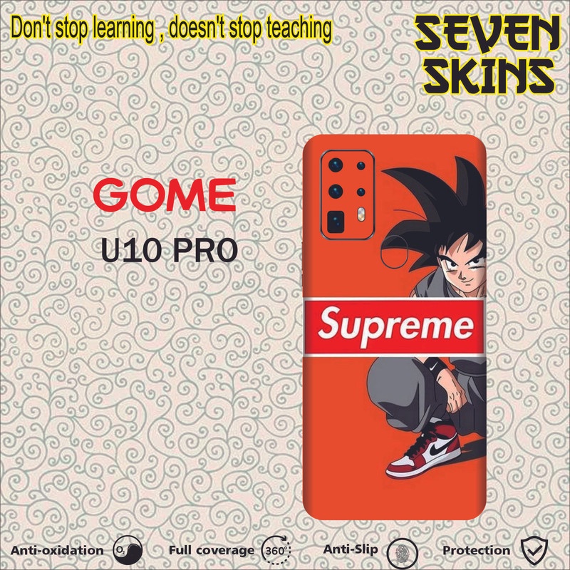 SKIN HANDPHONE DAPAT 2 PCS  GOME U10 PRO GOKU