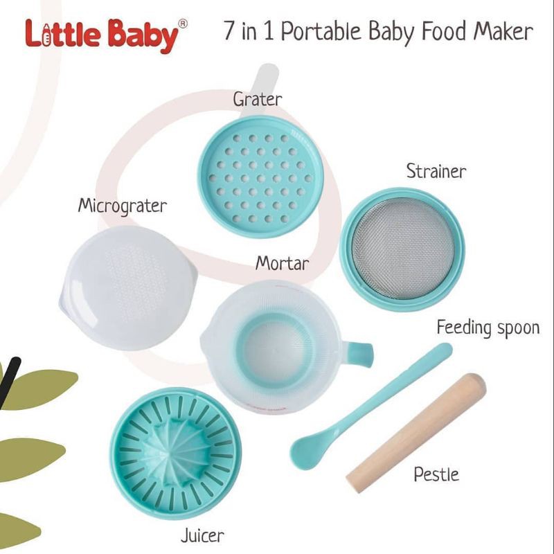 SET FOOD MAKER MANUAL LITTLE BABY