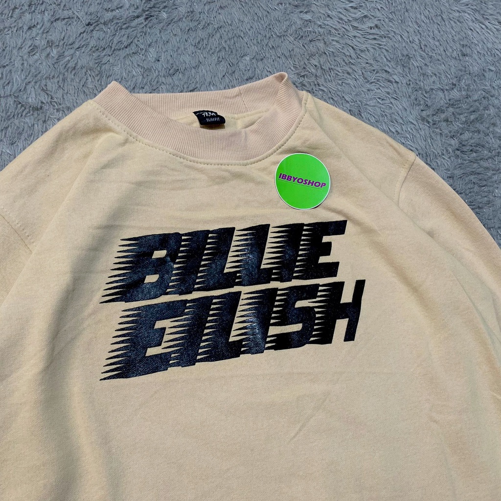 SWEATER CREWNECK H&amp;M BILLIE EILISH BASIC FULLTAG &amp; LEBEL