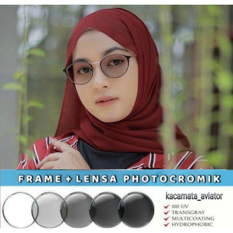 Frame Kacamata Minus Kacamata Antiradiasi Kacamata Fashion Frame Kacamata Besi Wanita Gratis Lensa