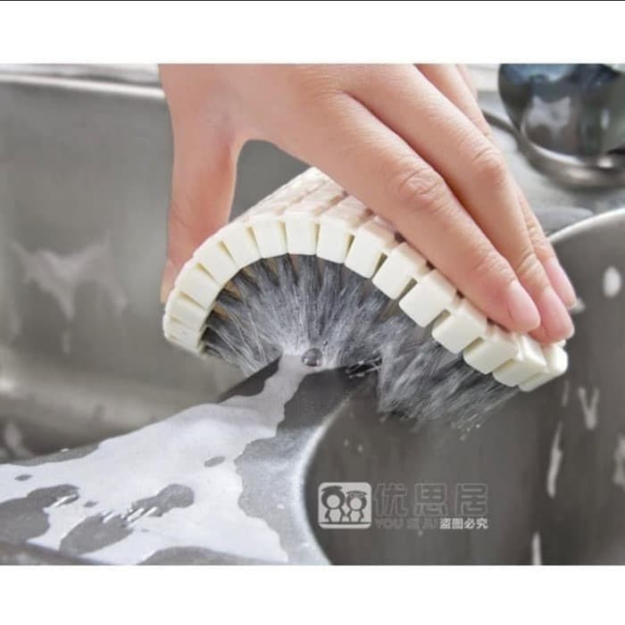 FREE 1 PCS flexible rubber brush Sikat Elastis Multifungsi gratis satu