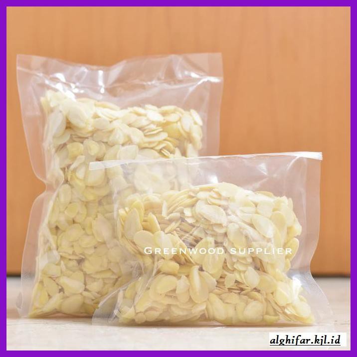 

Makanan-Kering- Kacang Almond Iris / Almond Slice (100G) -Aneka.