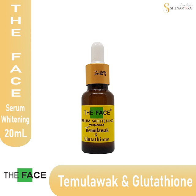 THE FACE Temulawak Whitening Serum with Glutathione 20ml