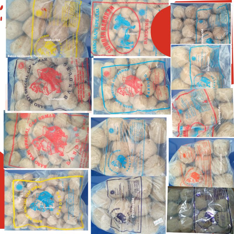 

JUN Bakso Isi Cincang Cap Semar / Bakso Isi Cincang Orinal Isi 10