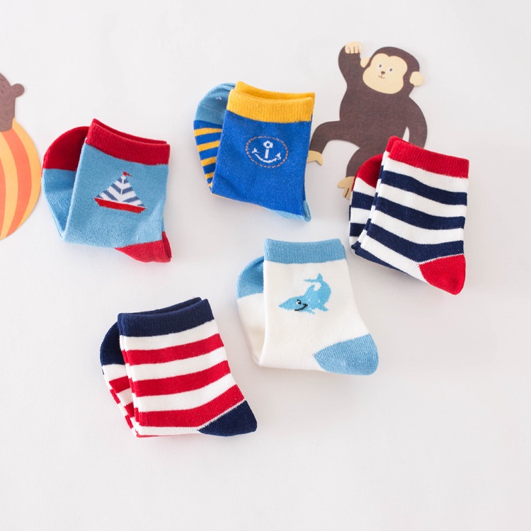 MURMURE.BABY I SUPER SAILORS KAOS KAKI ANAK LAKI LAKI PEREMPUAN 6 BULAN - 3 TAHUN IMPORT