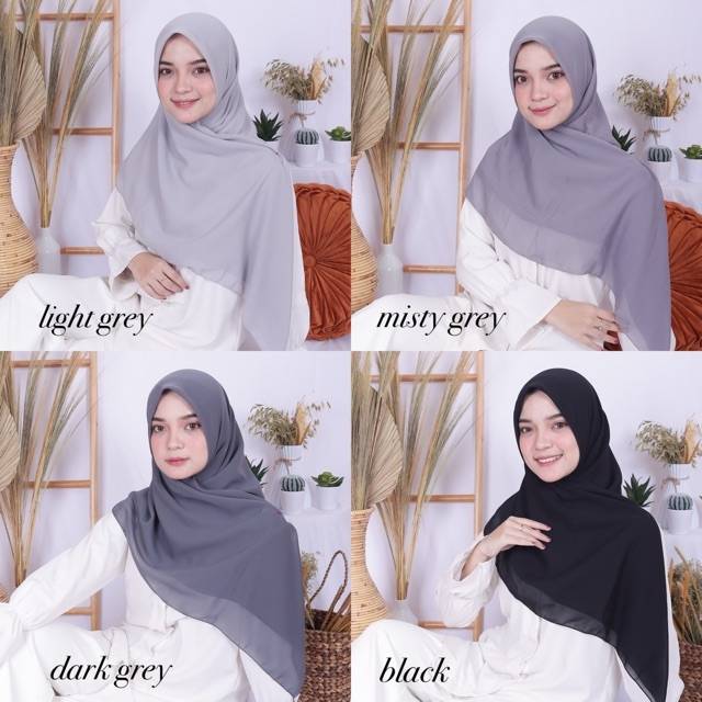 SQUARE BELLA / BELLA POLYCOTTON / HIJAB POTTON &quot;1&quot;