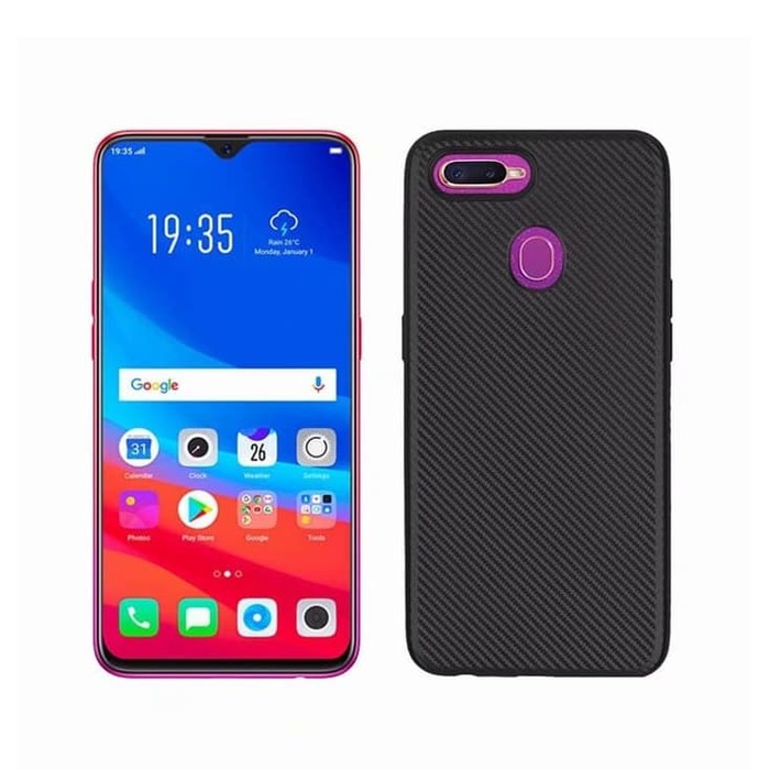 G517Case oppo a1k soft case fiber carbon