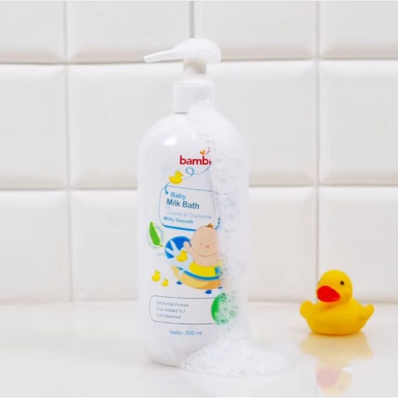 bambi Baby Milk Bath Pump - 500 ml 8614