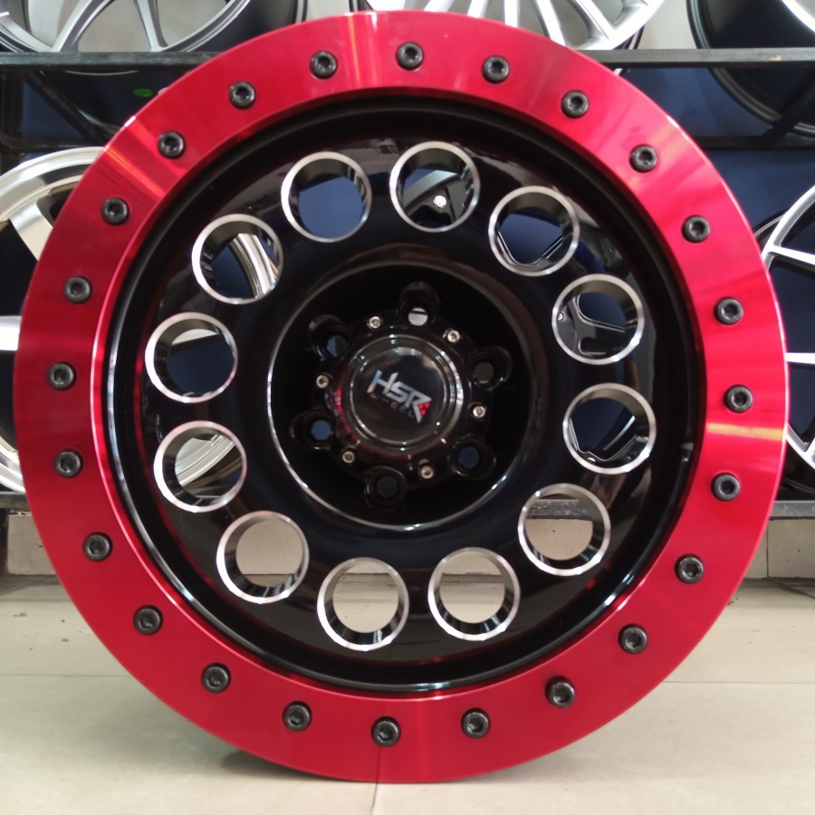 Velg Mobil HSR BEADLOCK MAPOR D966 Ring 17 Velg Offroad Pajero Fortuner Ranger Terlaris