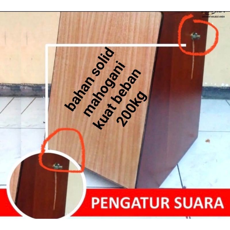 Cajon dobell snapy murah solid mahogany  Drumbox akustik