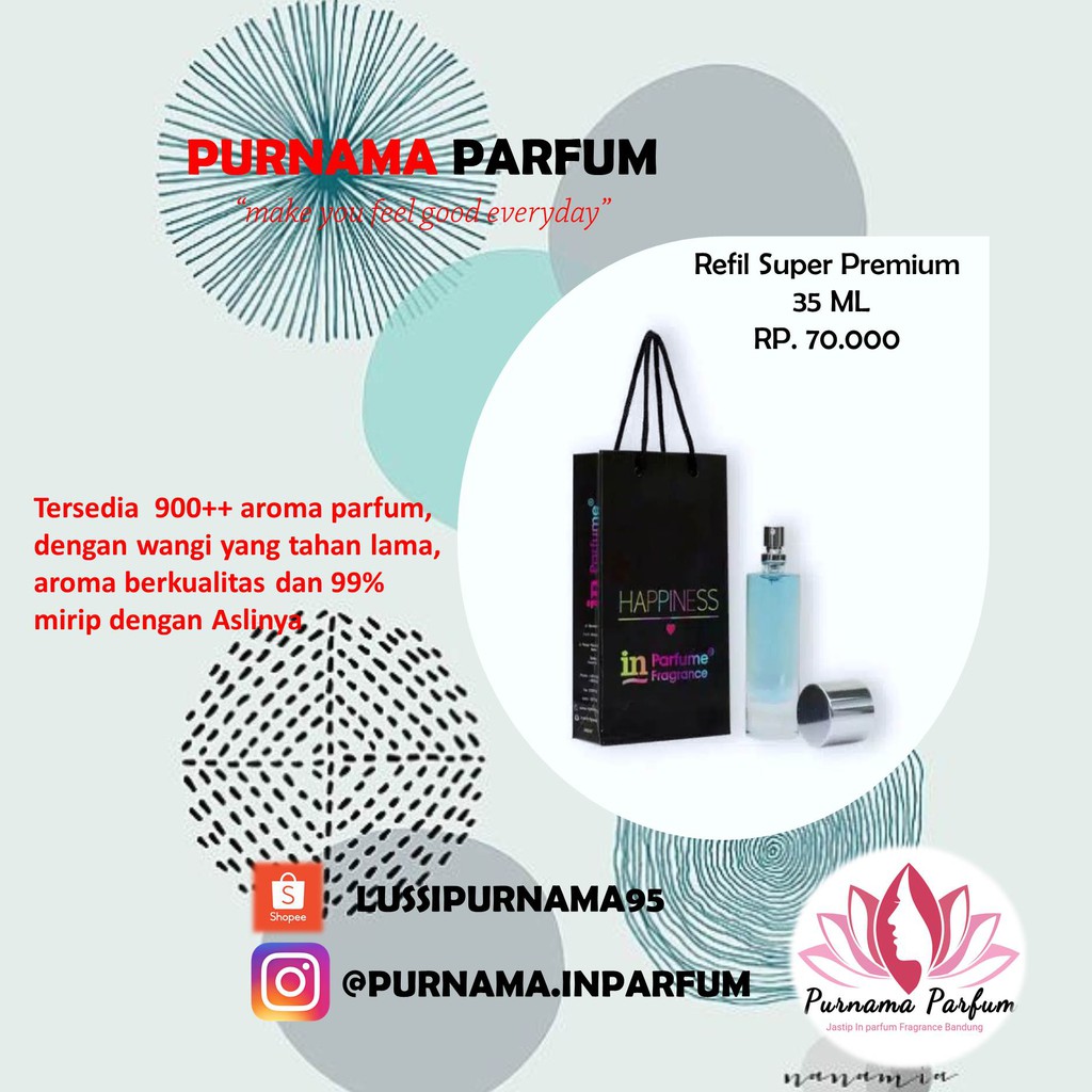 IN PARFUM BANDUNG 35ml Kualitas SUPER PREMIUM 