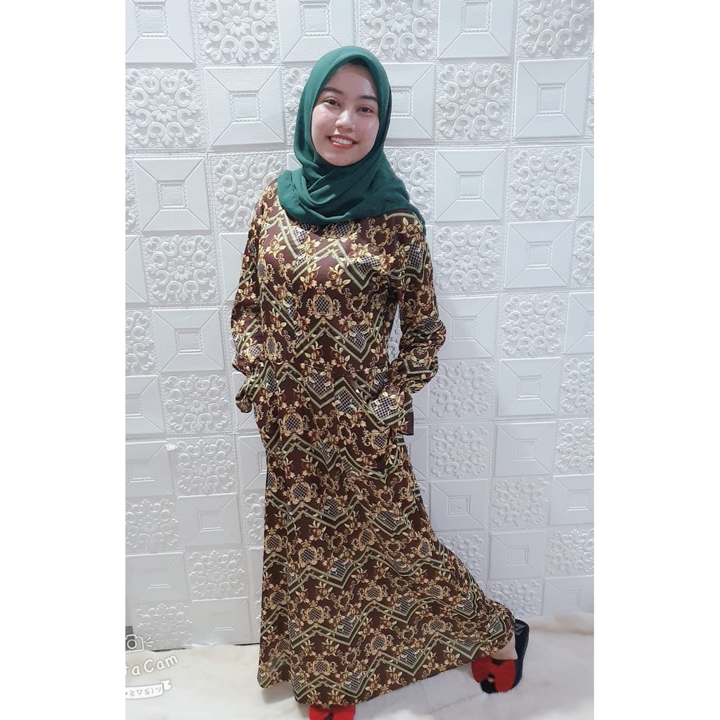 Gamis muslim motif sultan FIT XL