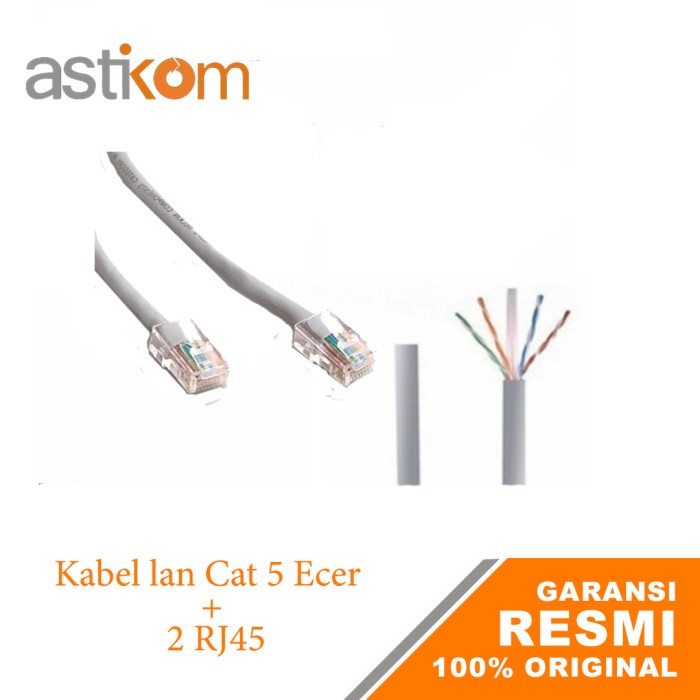 Kabel LAN Belden Cat 5e Ecer Original Belden Cat 5 Eceran siap pakai