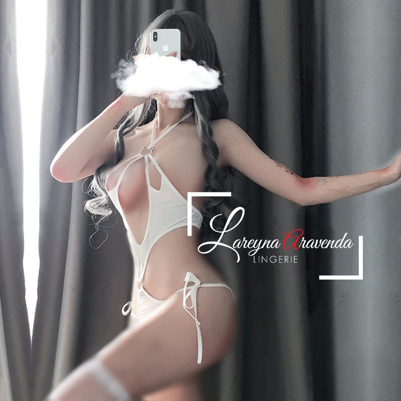 Lareyna Aravenda Lingerie Seksi Kostum Bikini Open Middle Cup LG301