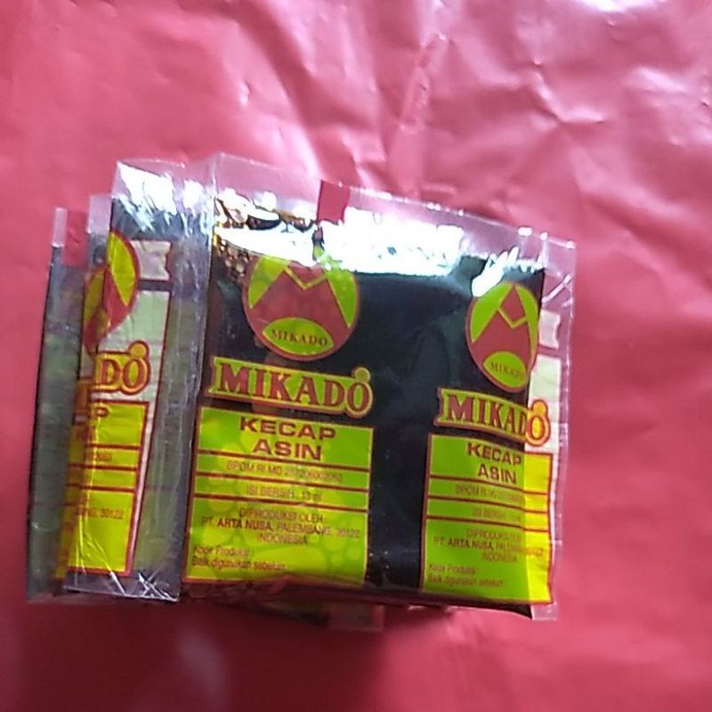 

Kecap asin mikado. Kecap asin Palembang.