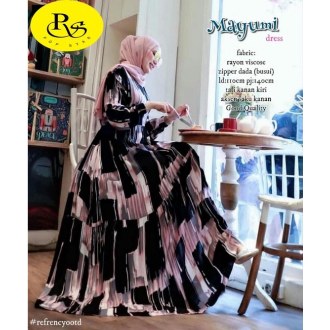 MAYUMI DRESS VISCOSE