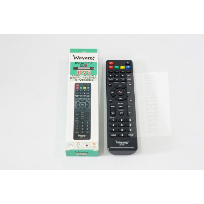 Remot WAYANG DV3 RECEIVER KVISION