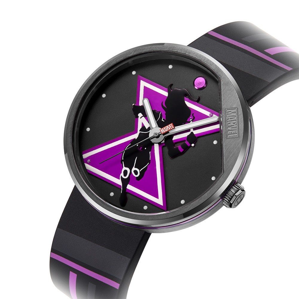 Watch Spot Marvel Watch Black Widow Women Luminous Quartz New Tape Trend Personality Waterproof Watch Shopee Indonesia