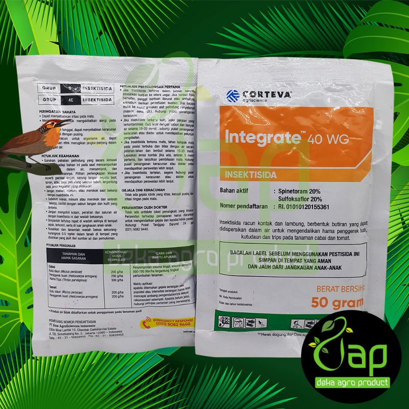 INSEKTISIDA INTEGRATE 40WG 50GRAM