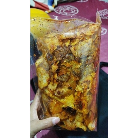 

ripik ikan pedas