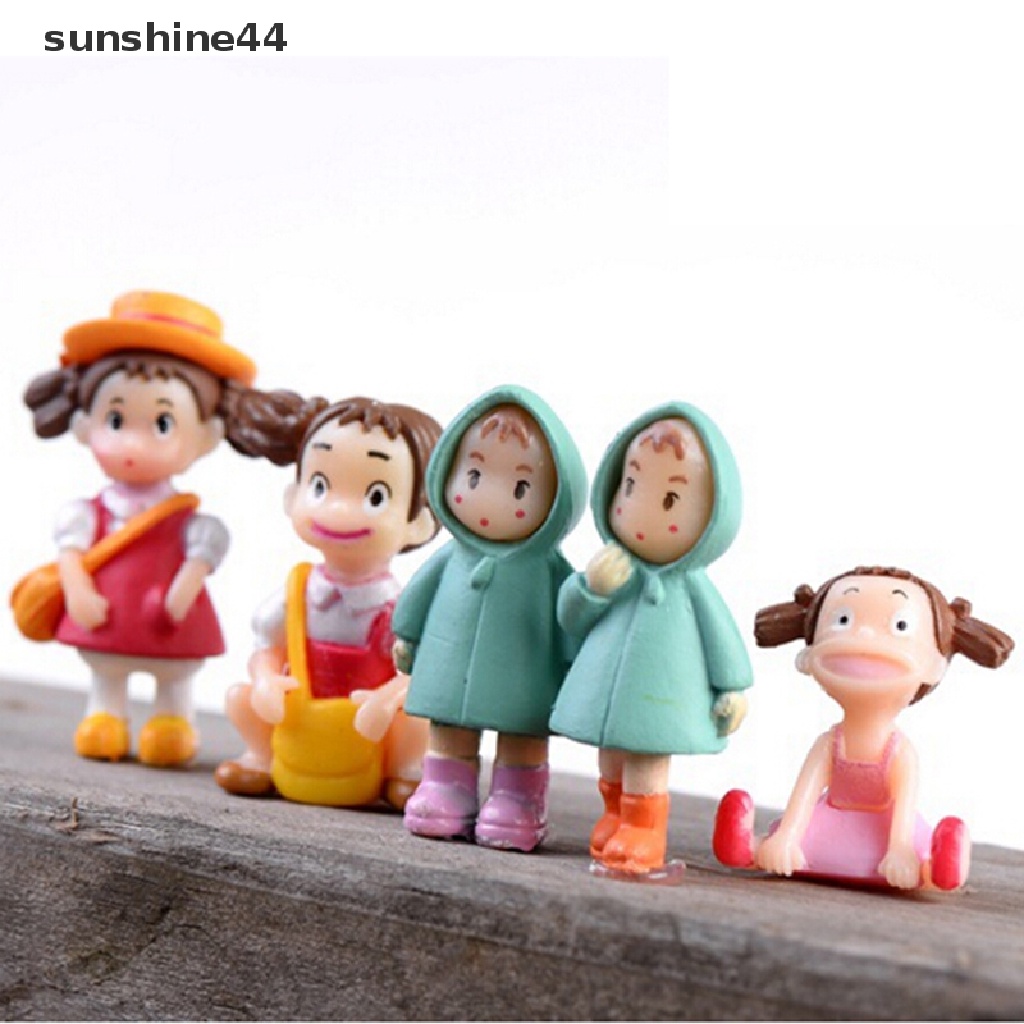 Sunshine Mainan Boneka Anak Perempuan Mini Lucu Untuk Dekorasi Taman