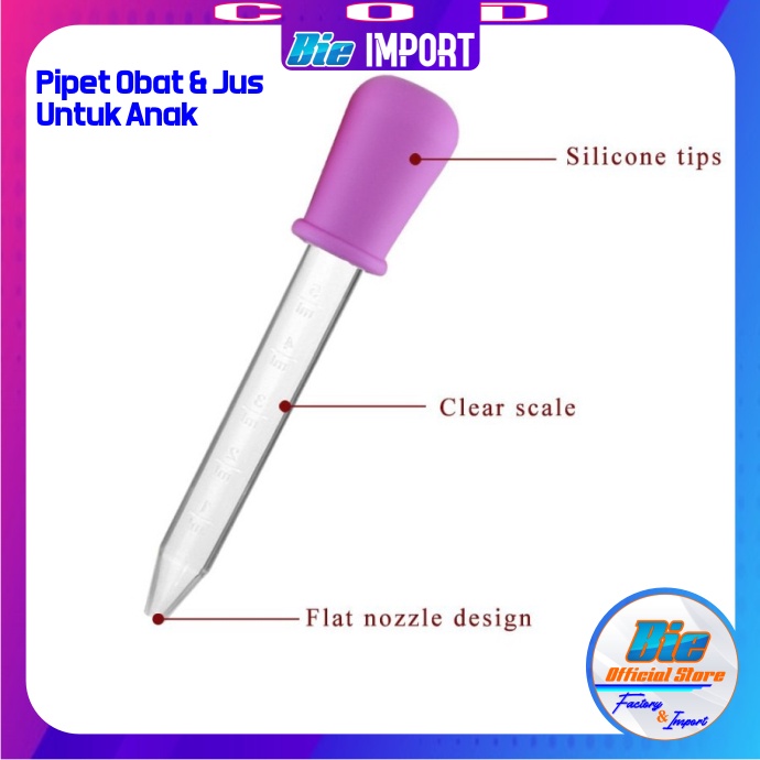 Pipet Tetes Obat Bayi Multifungsi Impor Best Seller