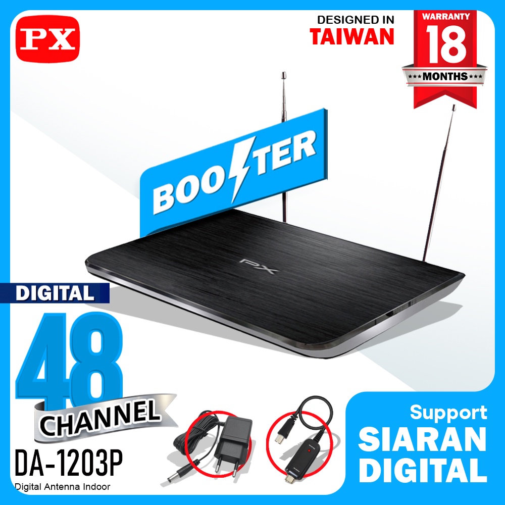 Jual Antena Tv Digital Analog Indoor Antenna Px Da P Shopee