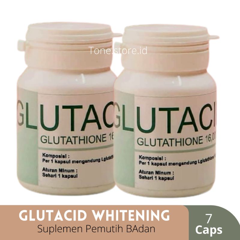 glutacid 100% di jamin asli whitening booster original