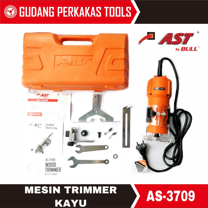 Bull Mesin trimmer kayu / mesin profil kayu AST AS-3709