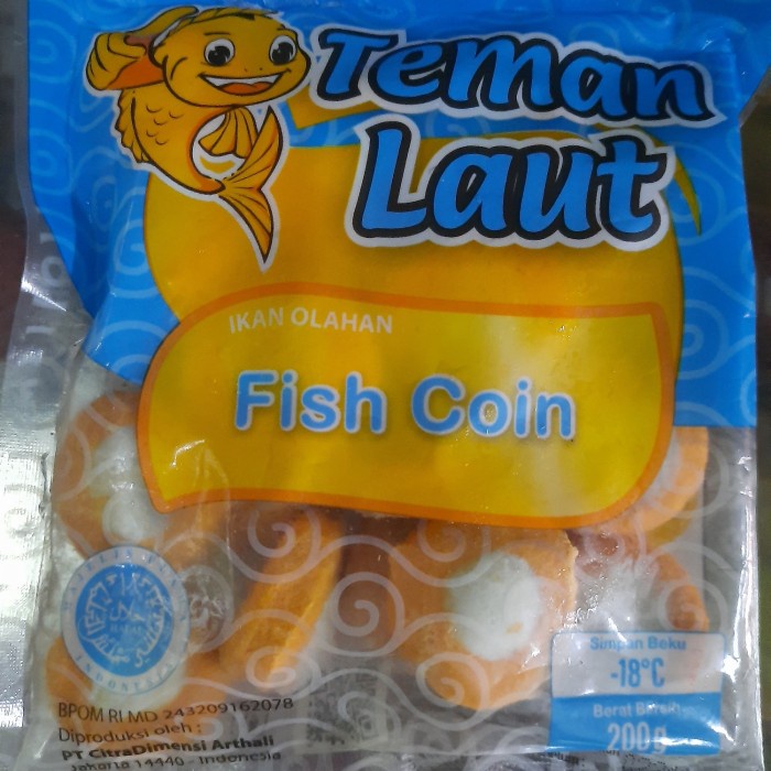 

Teman Laut Fish Coin - 200 Gram