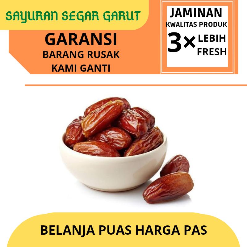 

Kurma Kualitas Premium 250gr by Sayuran Segar Garut