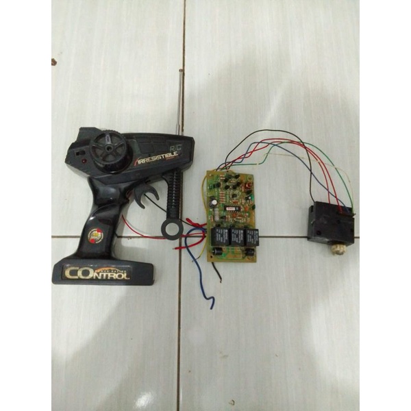 Remot plus PCB 9,6 volt rc qd