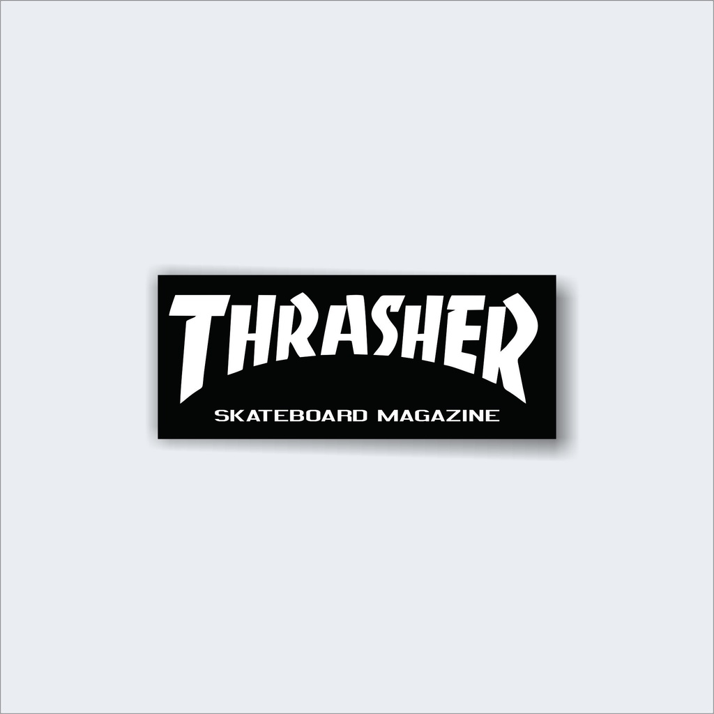 

Stiker Sticker Case thrasher Phone Logo Brand distro Skate Surf Band Aesthetic Termurah Pop Art Clothing Basic Daily Tumblr Laptop HP Casing Striping Tempel Label Merk Dinding Graftac Vinyl High Quality decal