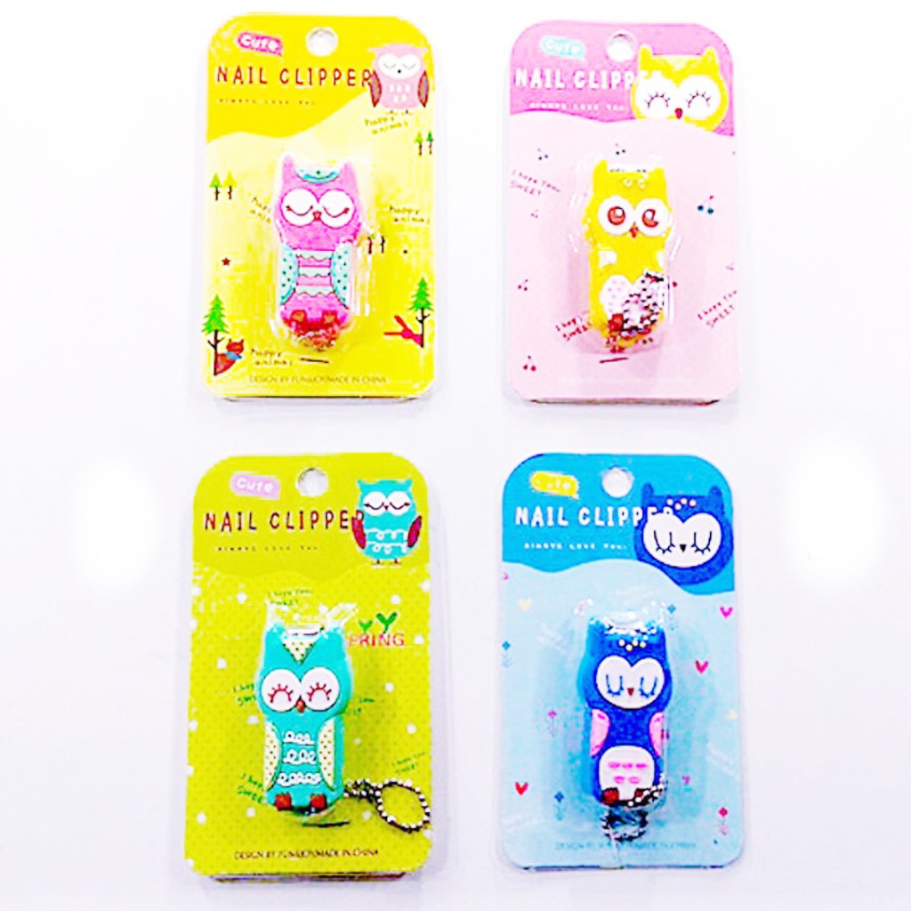 Gunting Kuku Karakter Lucu / Cartoon Nail Clipper Manicure Pedicure