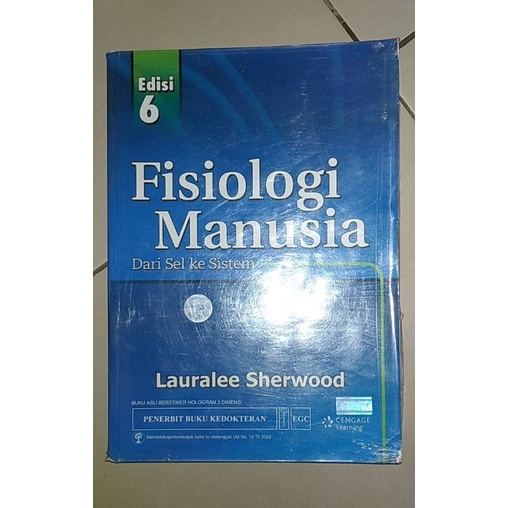 Preloved buku atlas kedokteran Fisiologi Sherwood edisi 6
