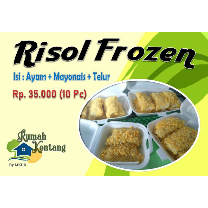 FROZEN RISOLES MAYO AYAM