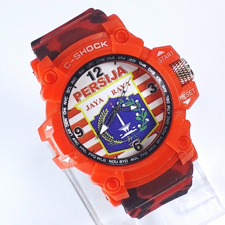 [NEW EDITION] Jam Tangan Persija Jakarta Army Merah